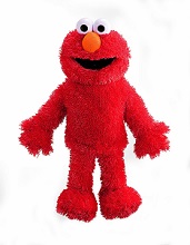 Sesame Street Full Body Elmo Hand Puppet in Red