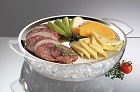 CProdyne ICED Serving Platter using ice cubes from your portable ice maker